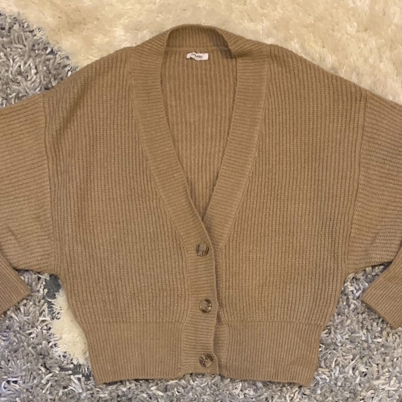 Brown Button Up Cardigan For Sale! - Picture 1 of 4